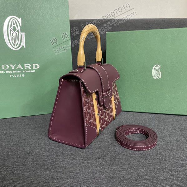 Goyard包 戈雅新款Sagon Mini手提女包 Goyard單肩斜跨女包  glg1020